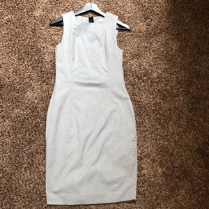 Light gray pencil dress size 8